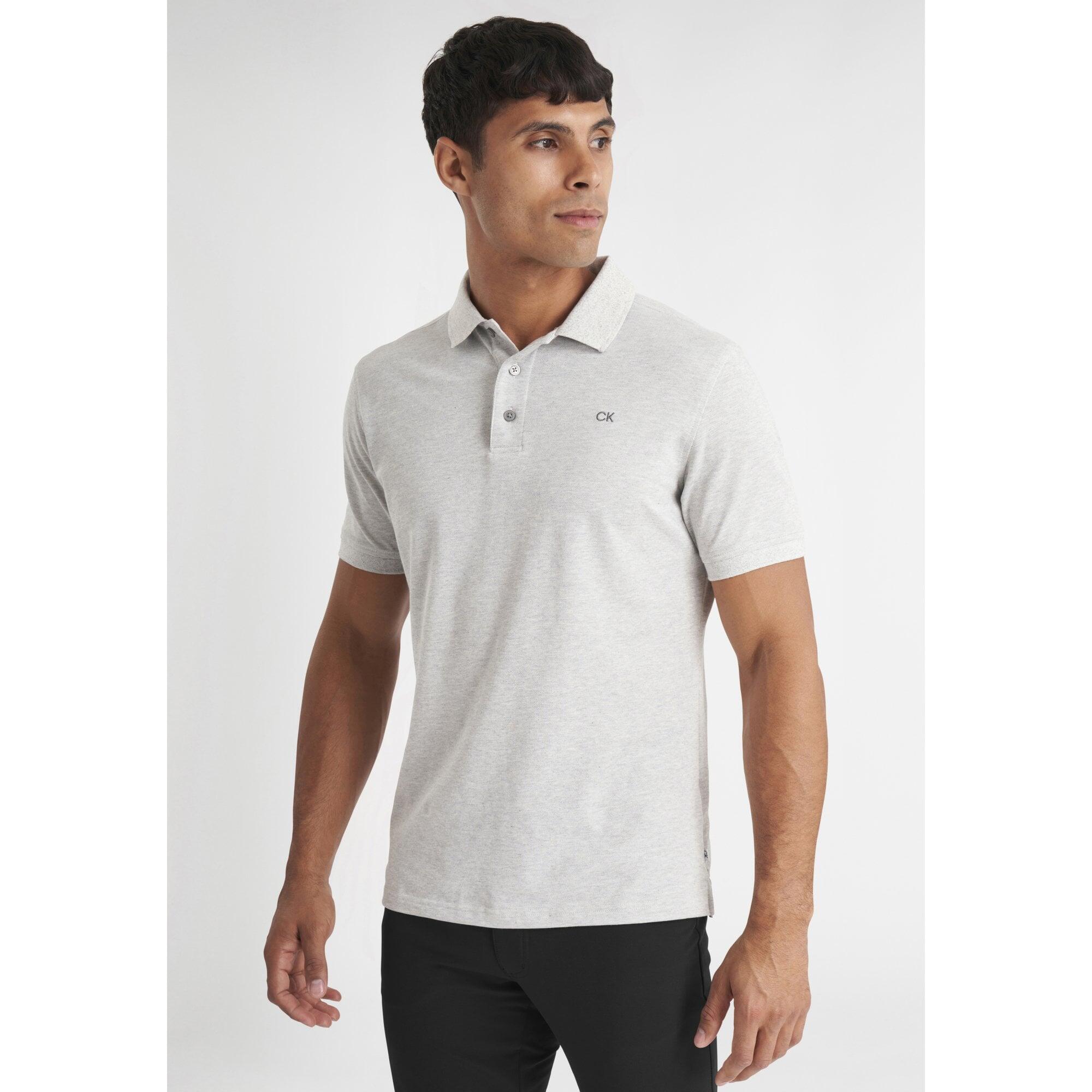 Calvin Klein PLANET POLO SILVER MARL 6/6
