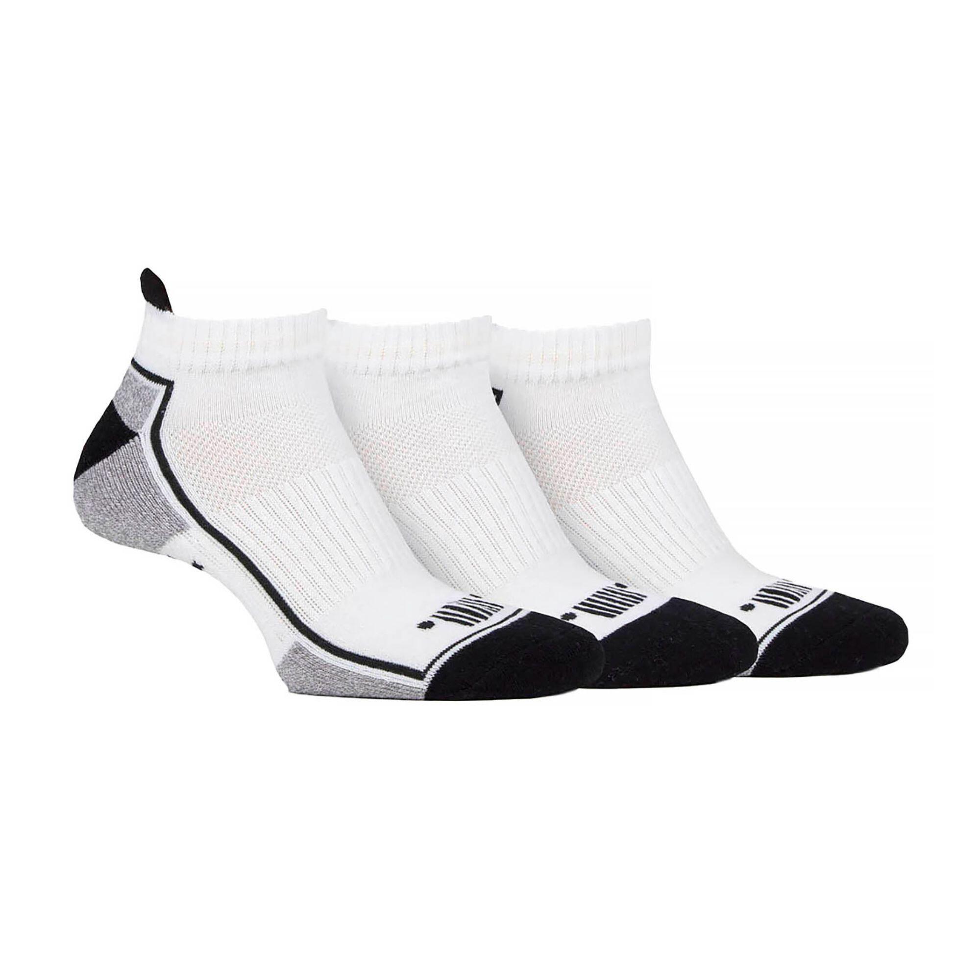 Mens Sport Ankle Cushioned Cotton Socks 1/3