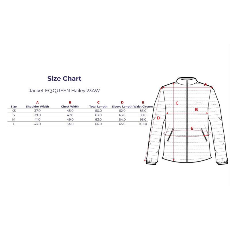 Kurtka damska Equestrian Queen Hailey 23AW wodoodporna
