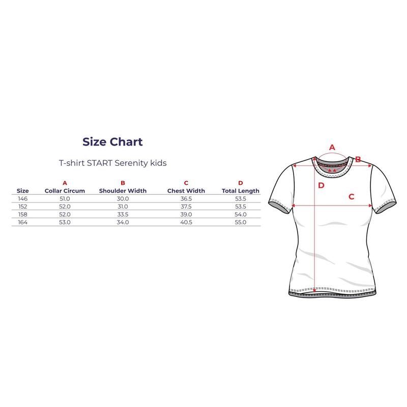 Tricou pentru tineri START Serenity