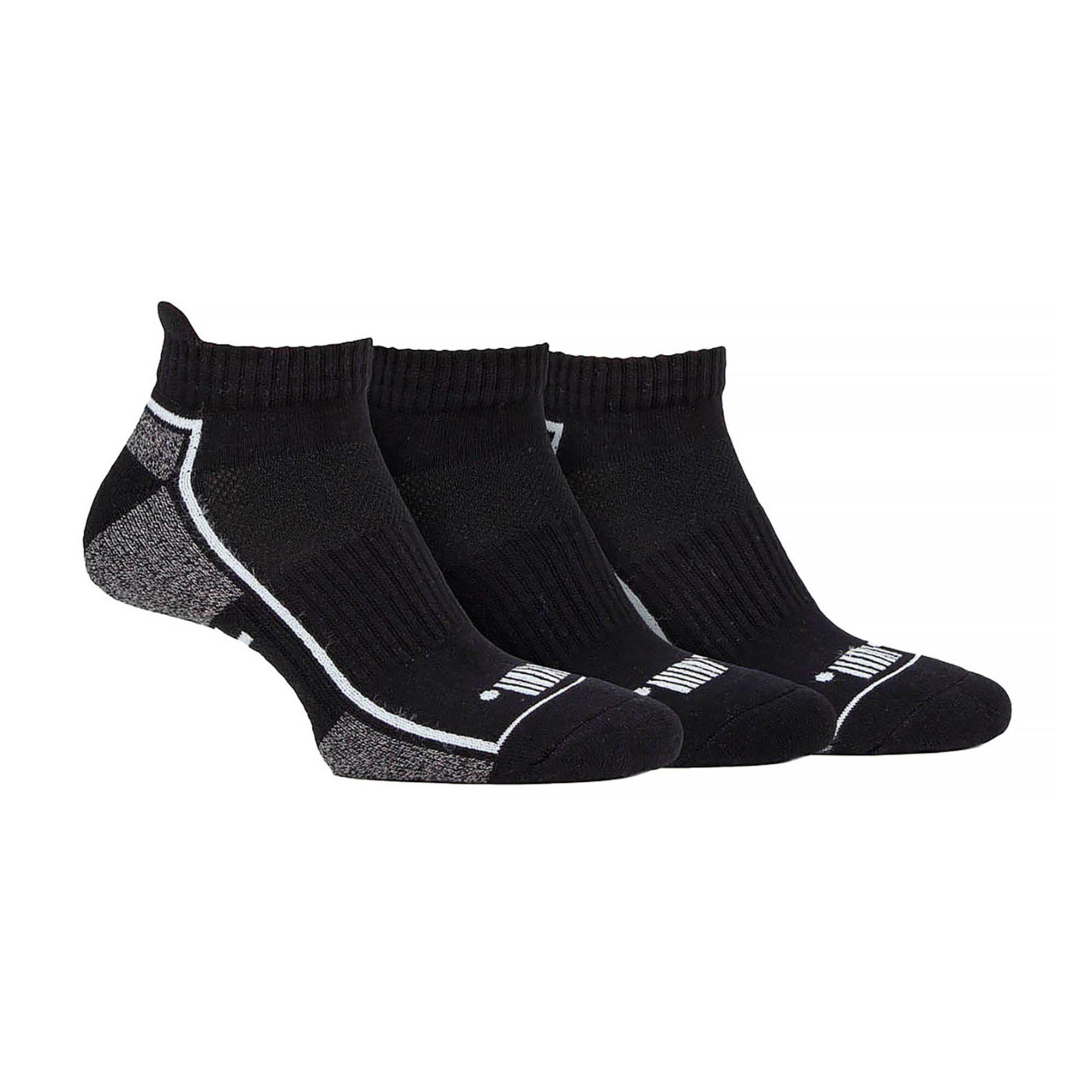 Mens Sport Ankle Cushioned Cotton Socks 1/3