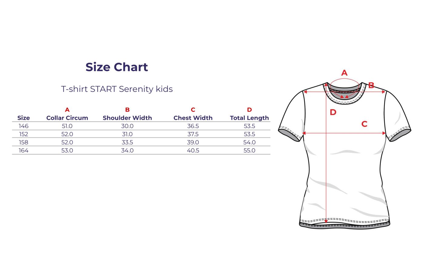 START Serenity T-shirt voor jongeren 4/4
