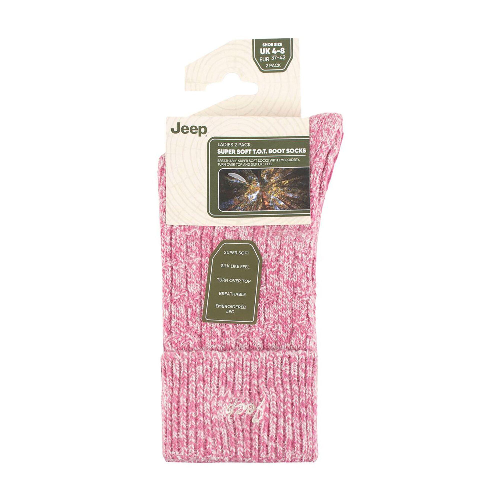 Lot de 2 paires de chaussettes super douces pour bottes pour femmes 2/4