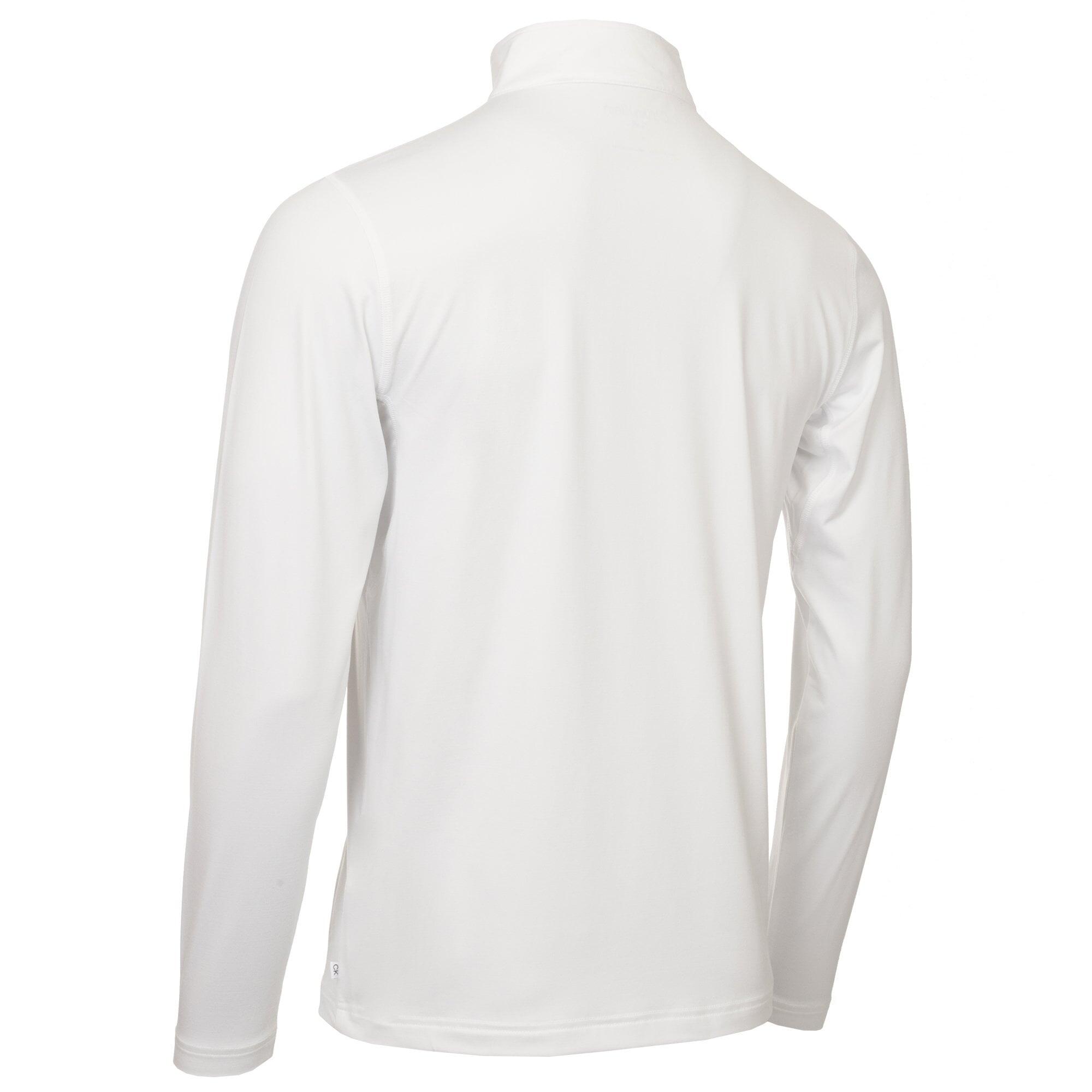 Calvin Klein NEWPORT HALF ZIP WHITE 2/6