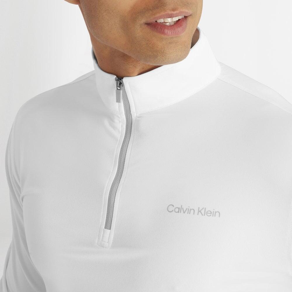 Calvin Klein NEWPORT HALF ZIP WHITE 4/6