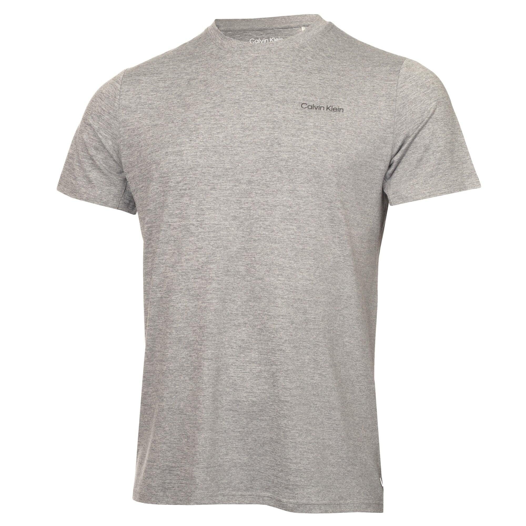 CALVIN KLEIN Calvin Klein NEWPORT T-SHIRT SILVER MARL