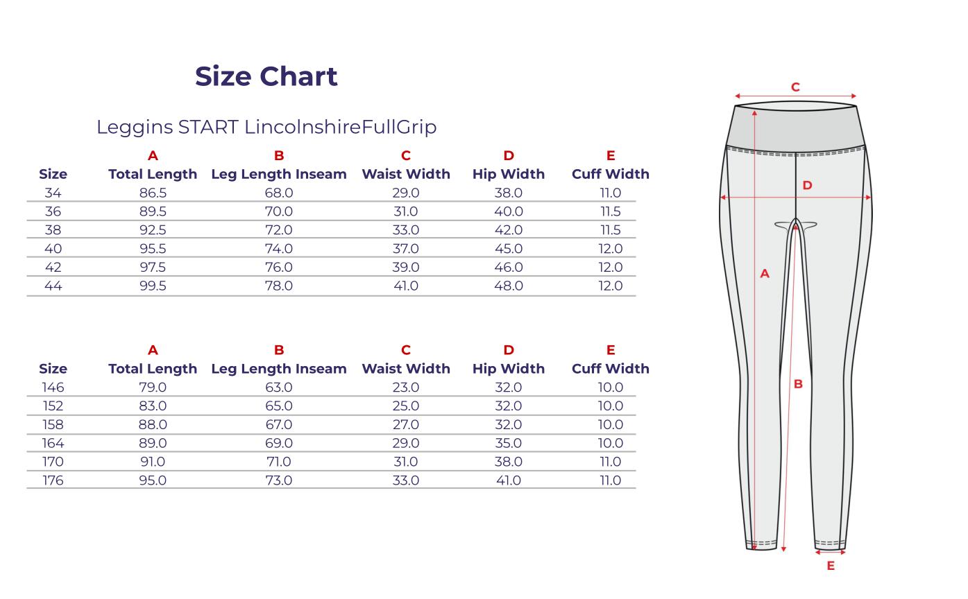 START LincolnshireFullGrip leggings per giovani 3/3