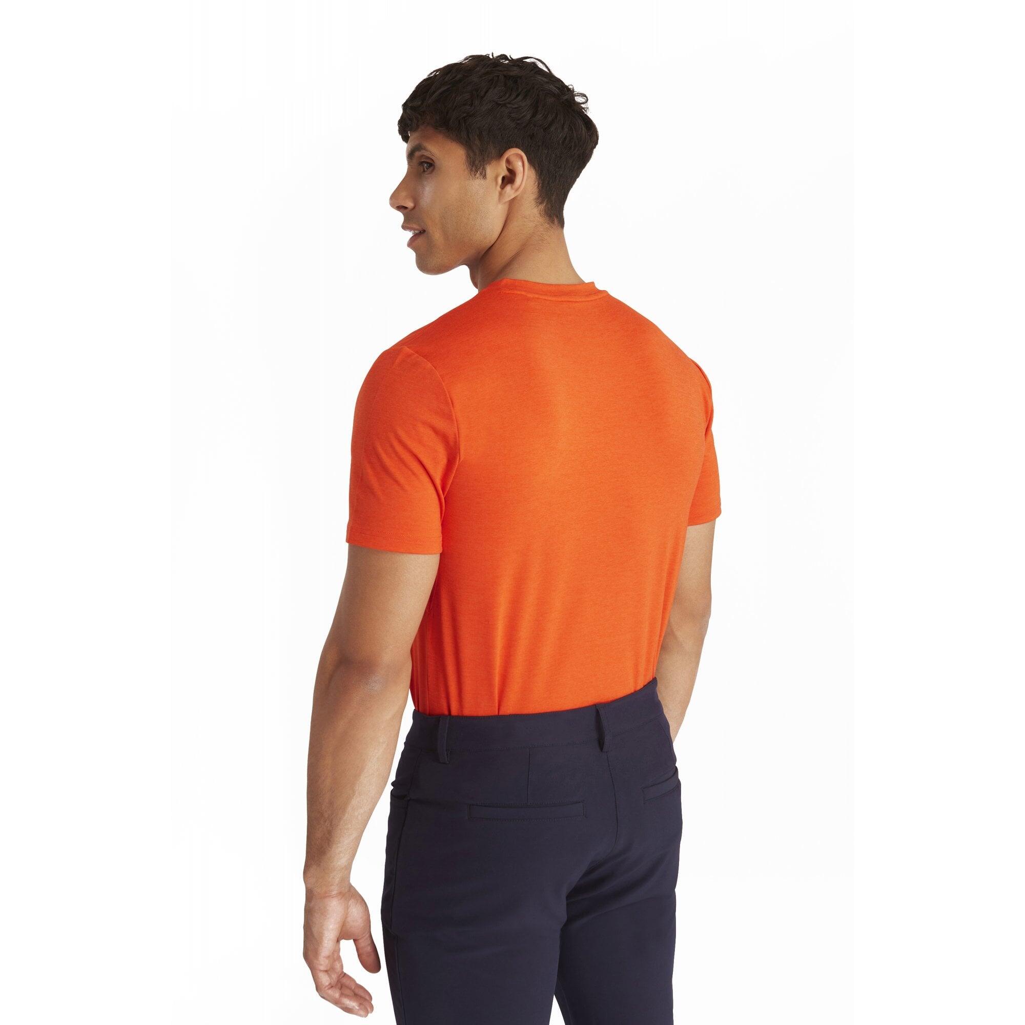 Calvin Klein NEWPORT T-SHIRT Spicy Orange Marl 2/4