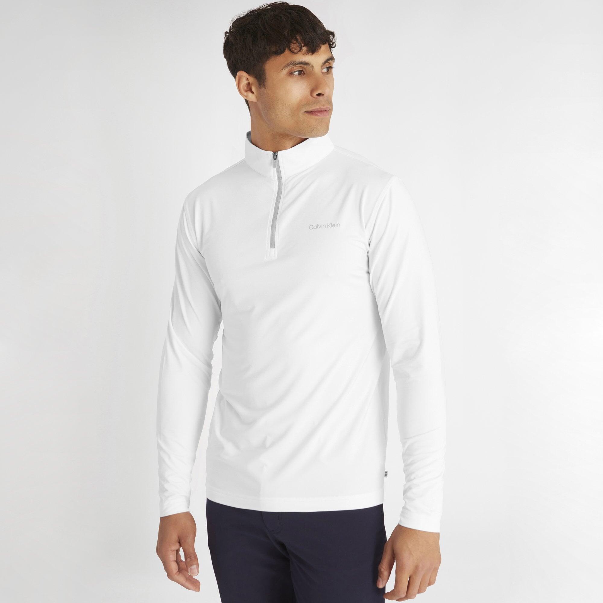 Calvin Klein NEWPORT HALF ZIP WHITE 6/6