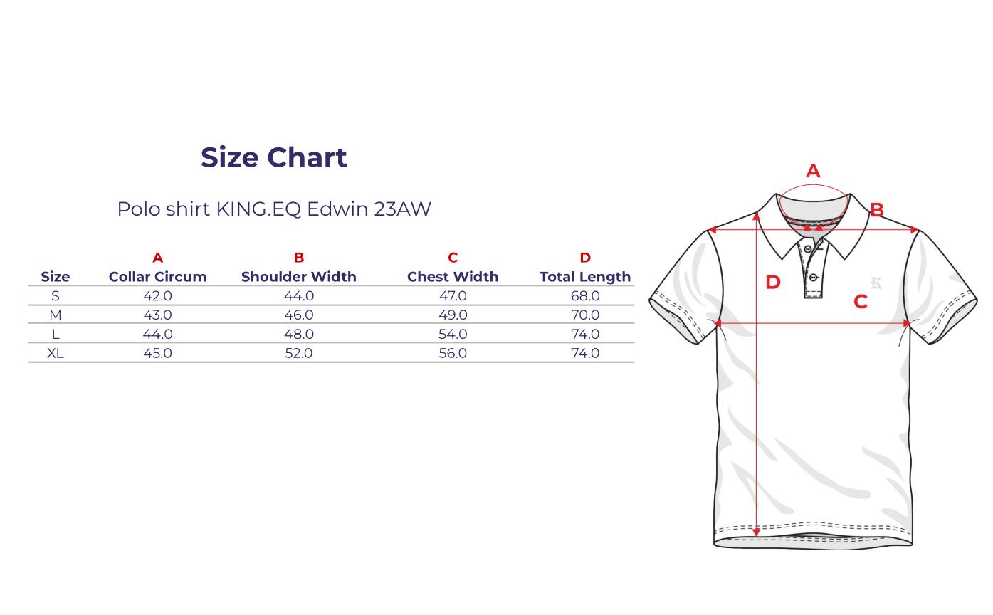 King Equestrian Edwin 23AW herenpolo met korte mouwen 4/4