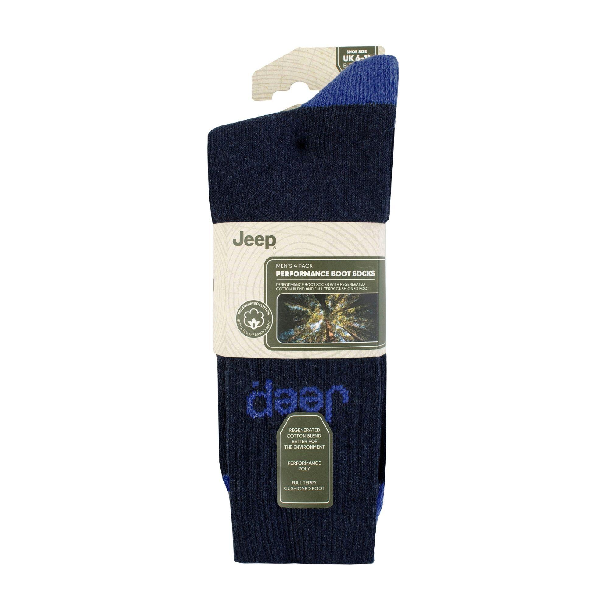 Lot de 4 paires de chaussettes en coton camouflage pour hommes 2/4