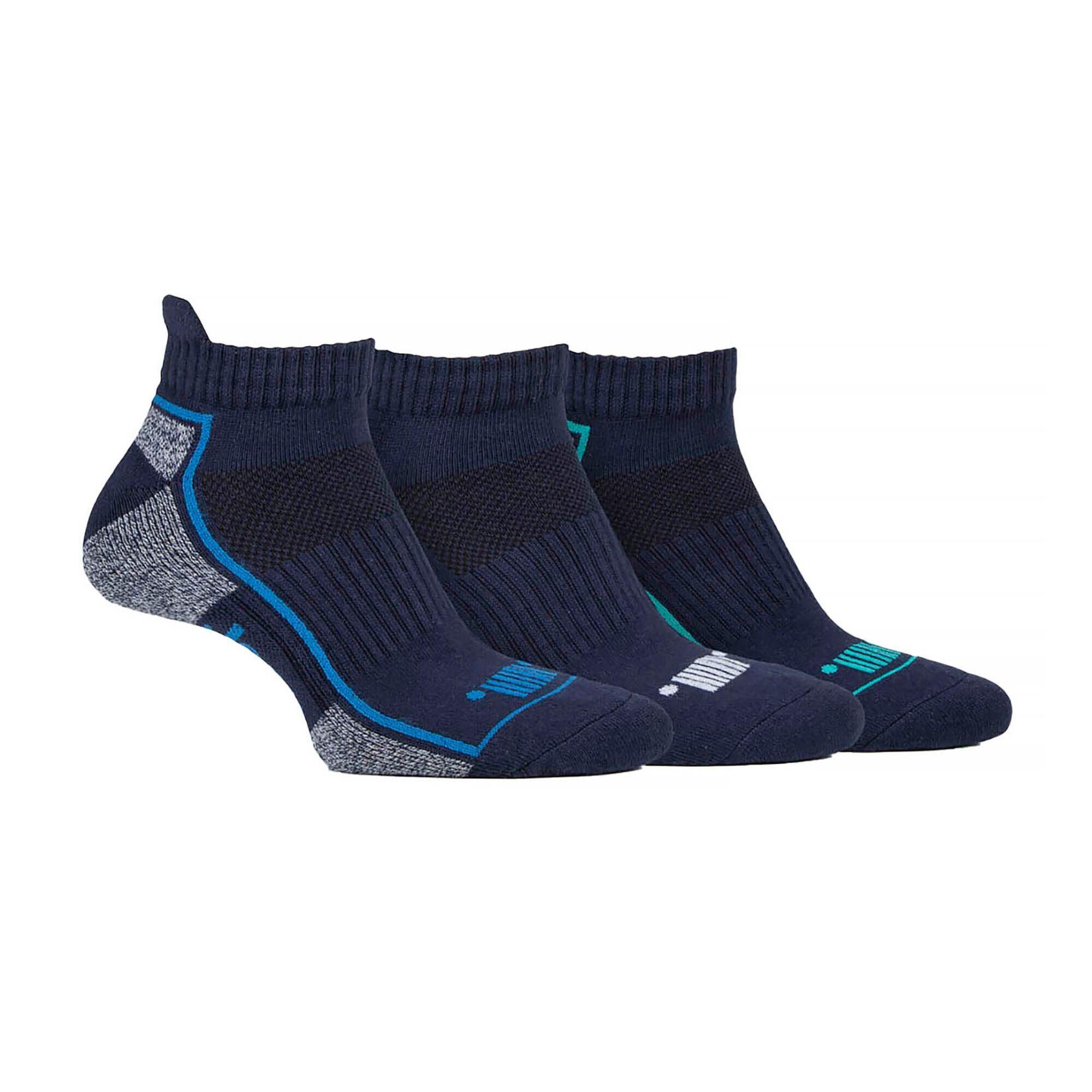JEEP Mens Sport Ankle Cushioned Cotton Socks