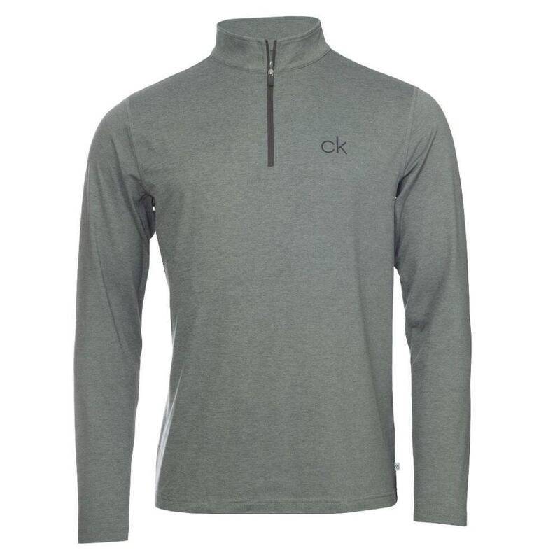 Calvin Klein NEWPORT HALF ZIP - Sage Marl CALVIN KLEIN - Decathlon