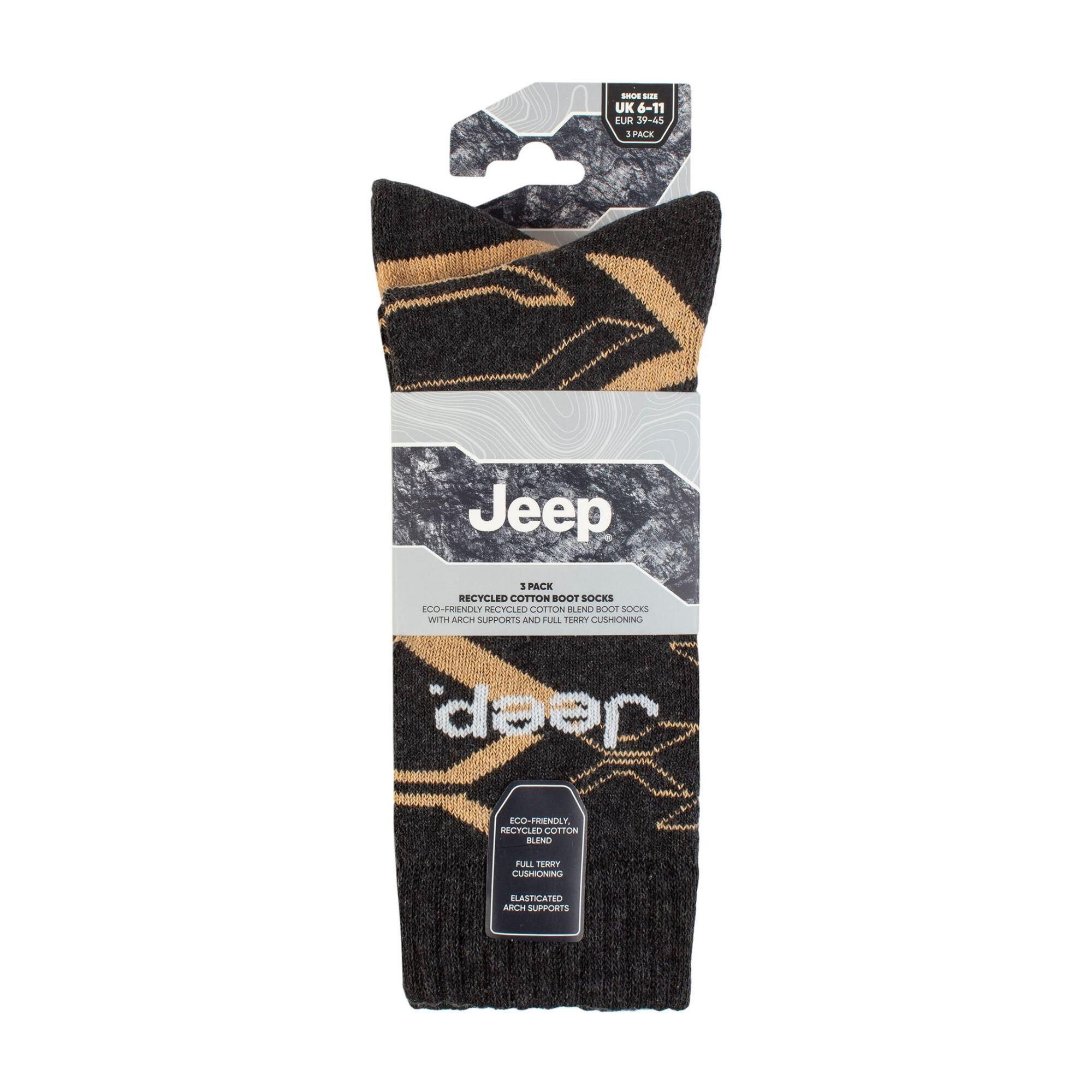Jeep - Calzini Trekking Mimetici Uomo 3 Paia 2/4