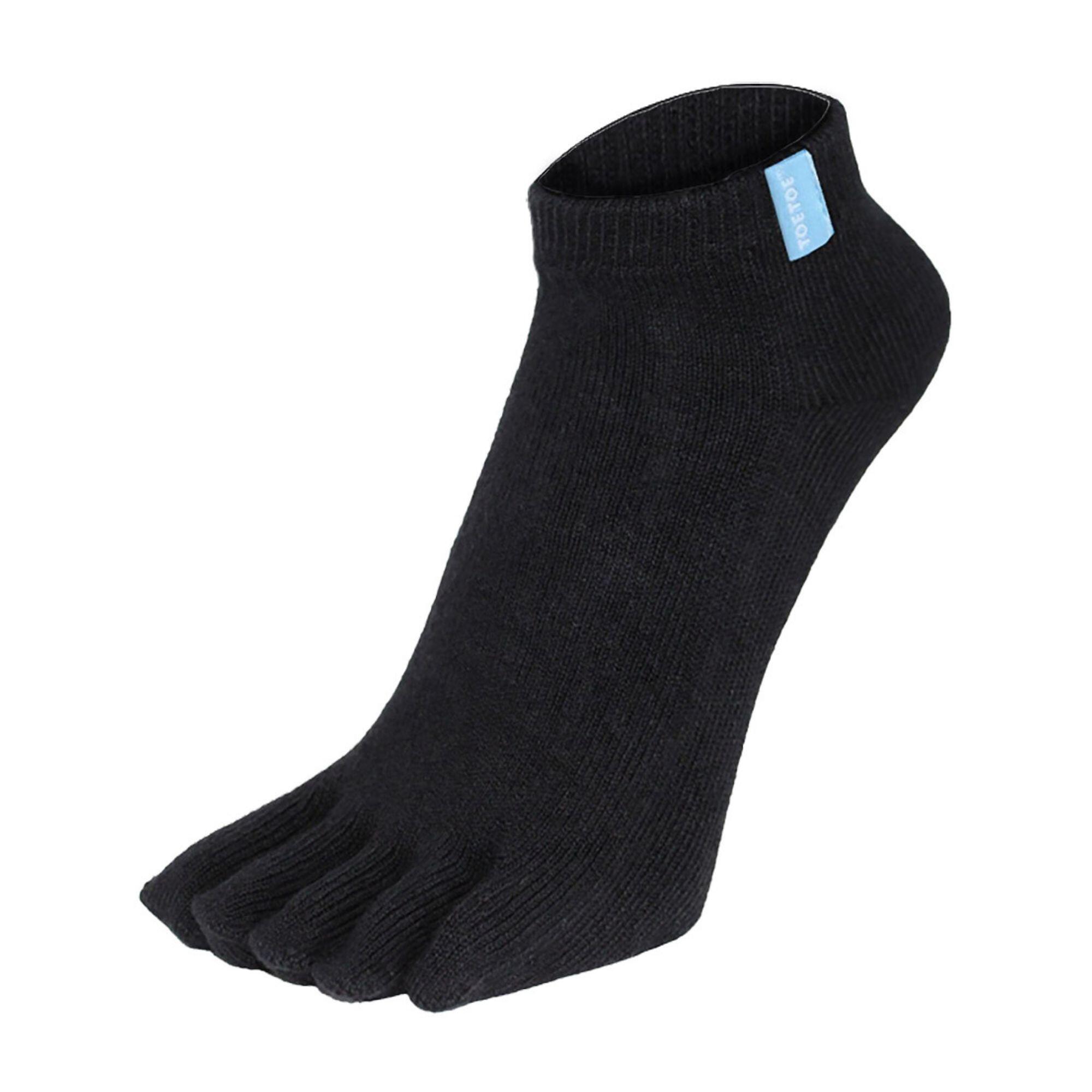 TOETOE® Socks - Wool Foot Cover Toe Socks Black