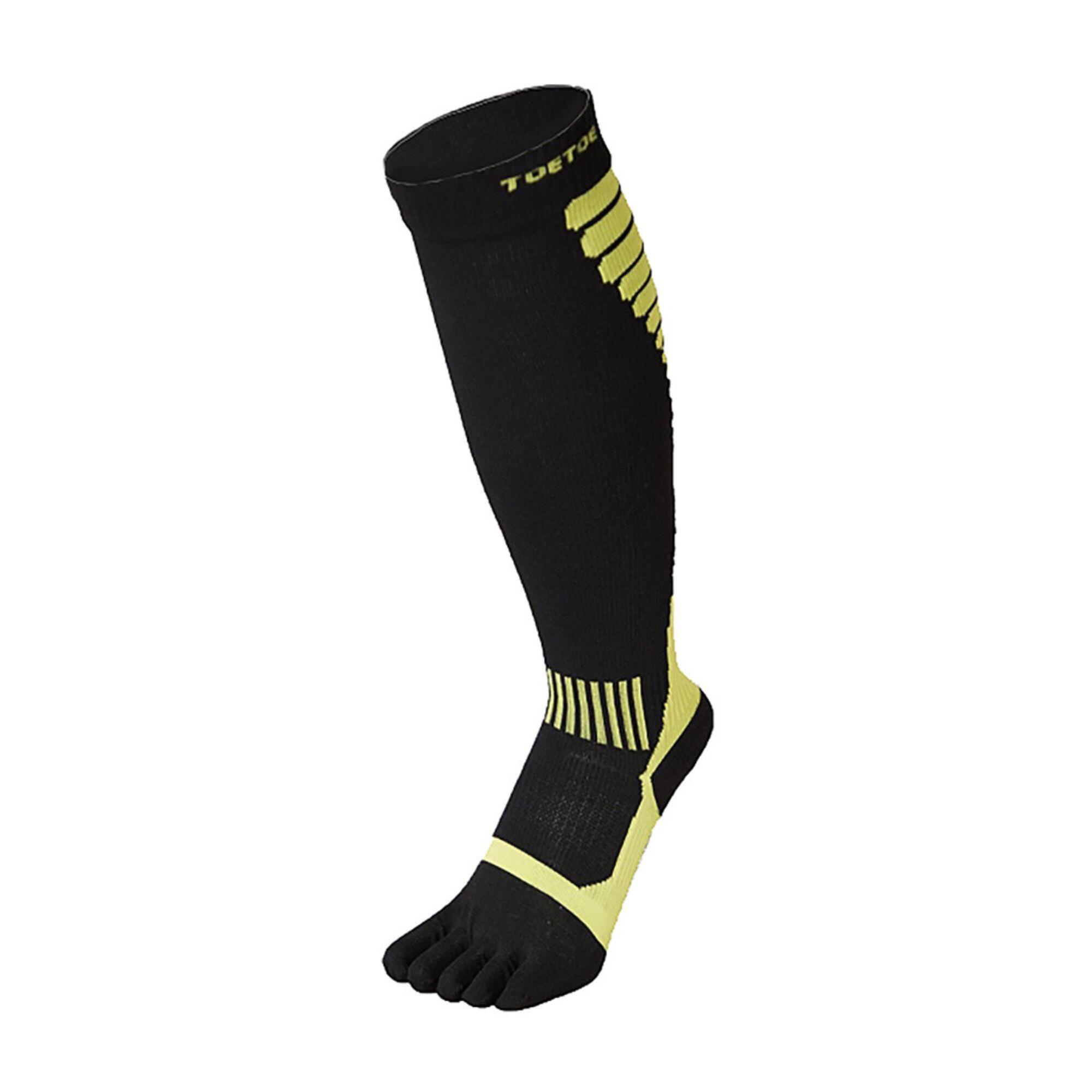 1 Pack Mens & Ladies Sports Compression Knee High Toe Socks 1/7