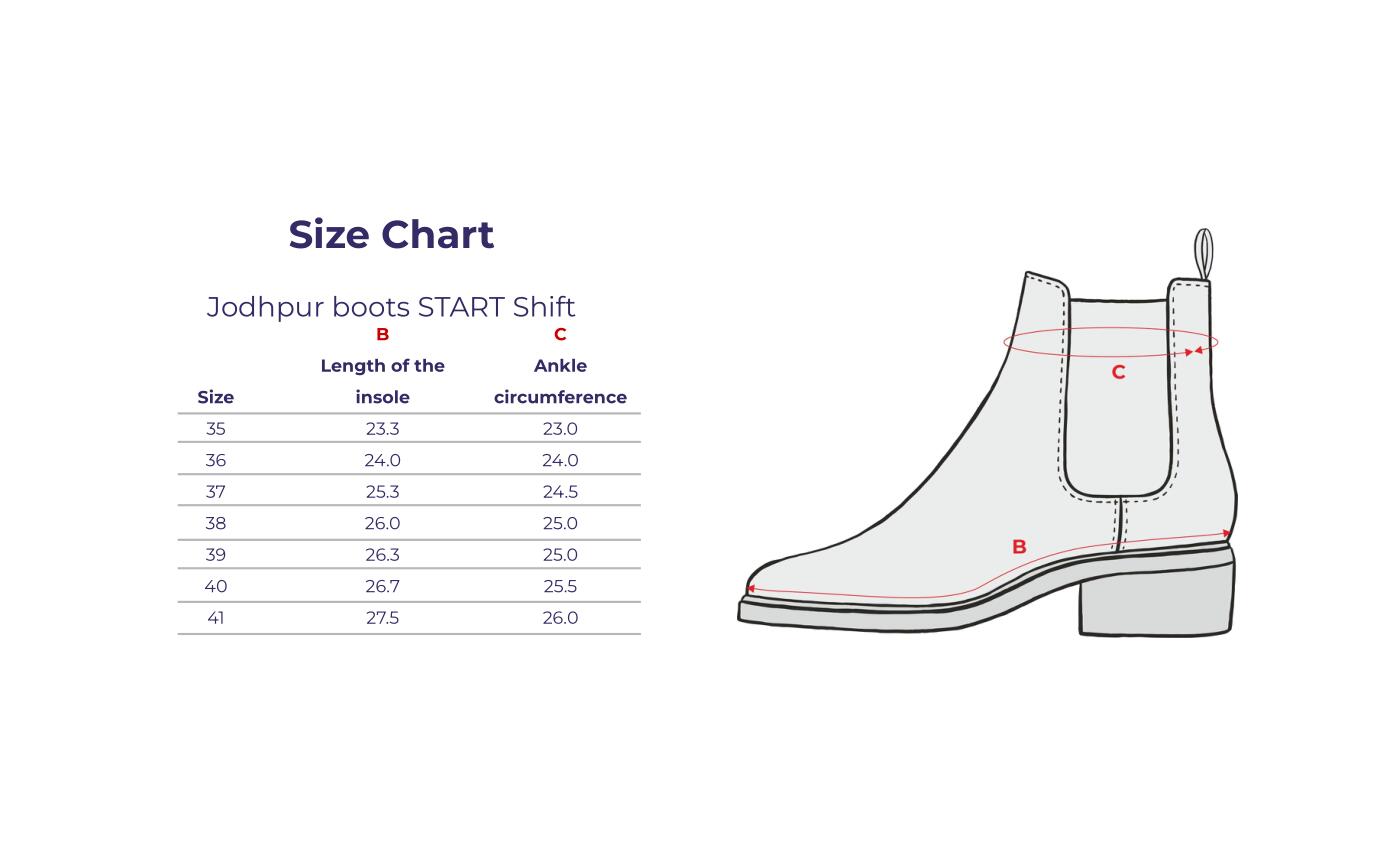 Damen Reitstiefeletten START Shift schwarze 7/7