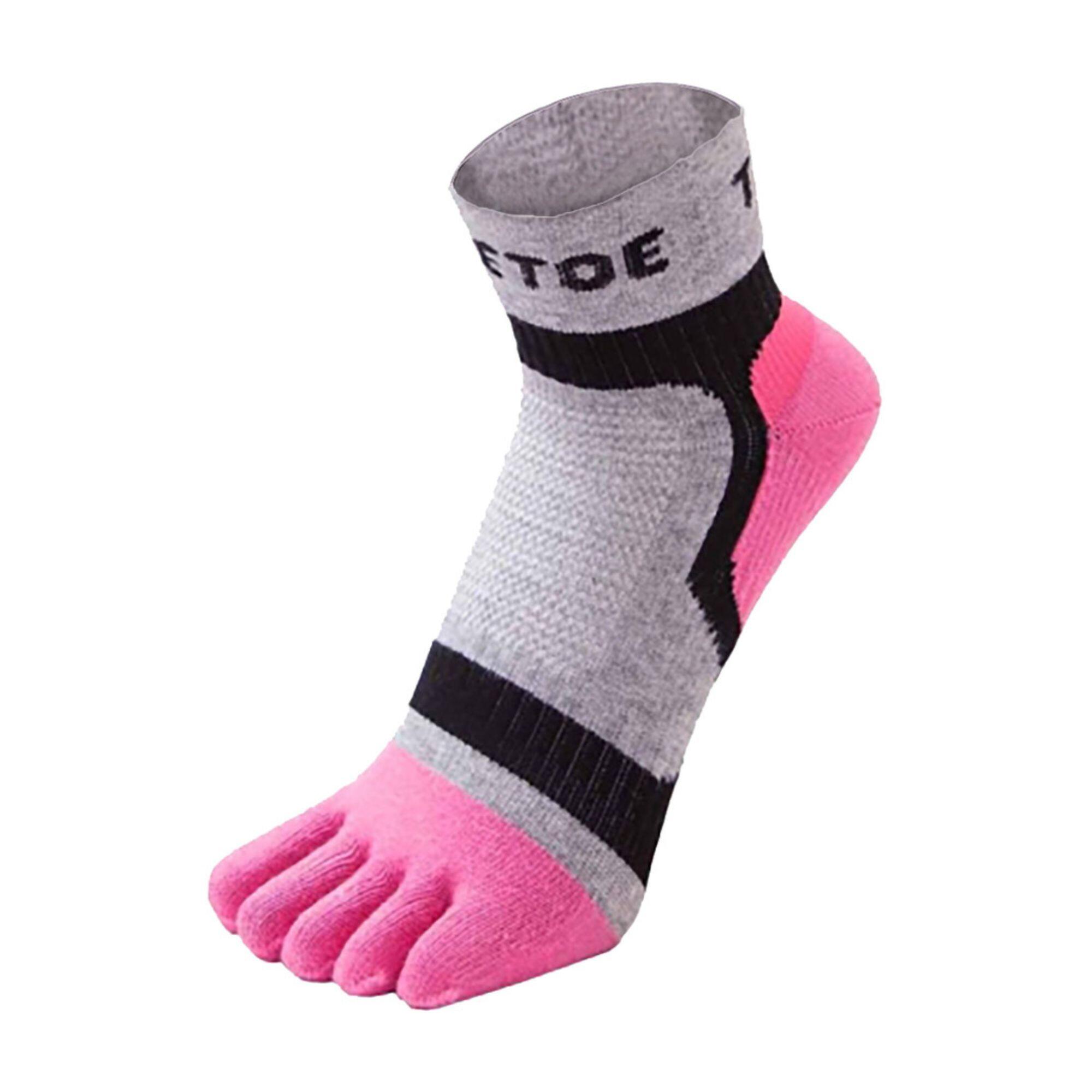 TOETOE 1 Pack Mens & Ladies Sports Light Runner Toe Socks