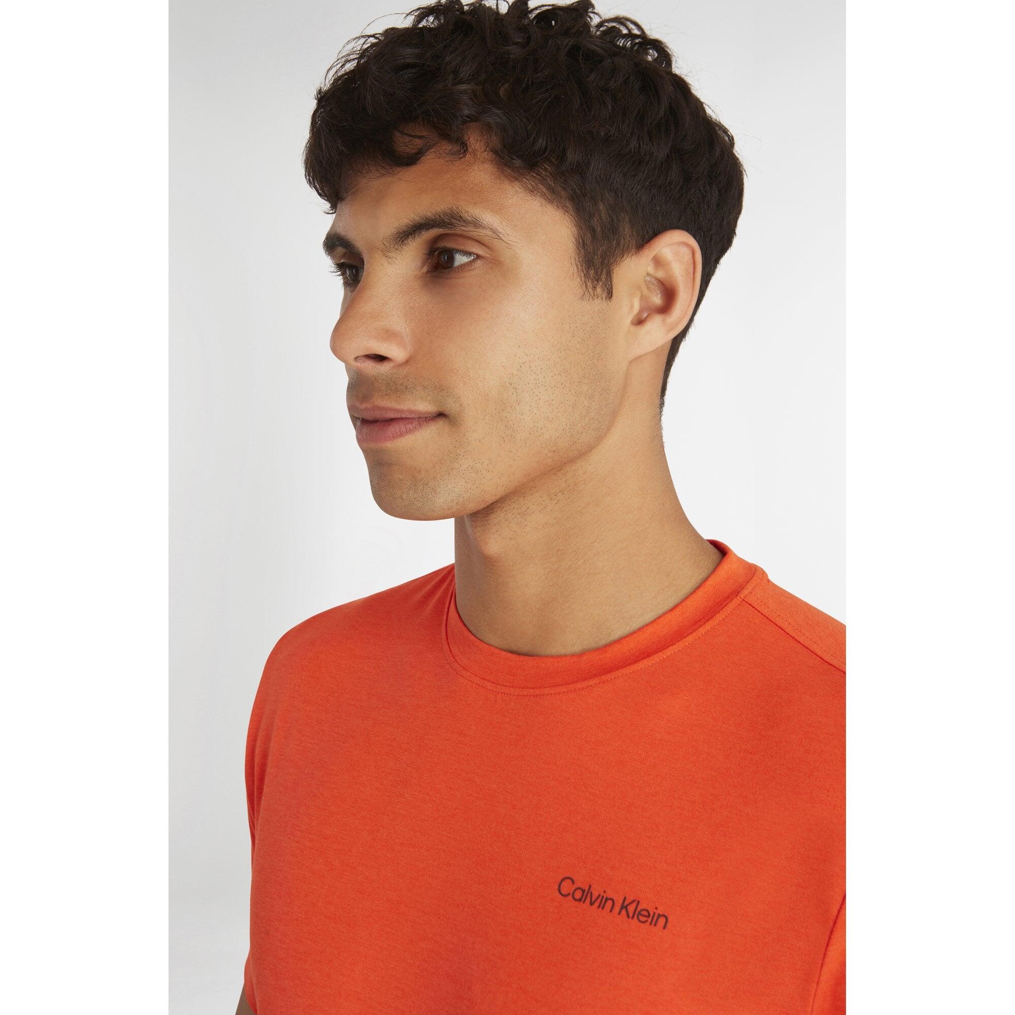 Calvin Klein NEWPORT T-SHIRT Spicy Orange Marl 3/4