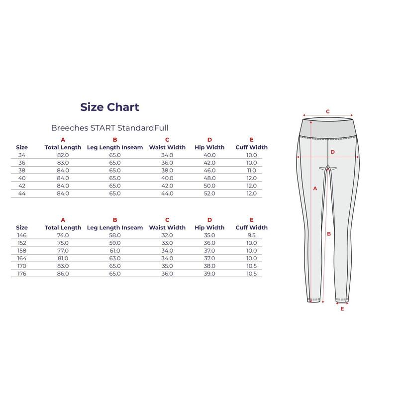 Pantalon Echitație de damă START StandardFull