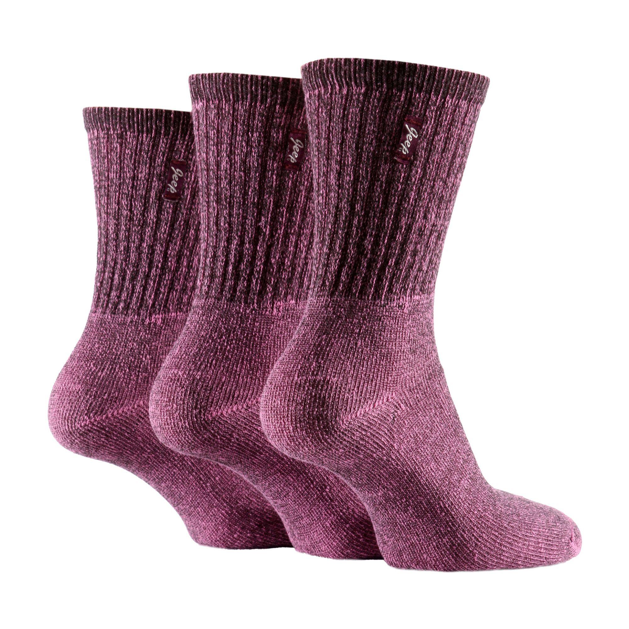 Ladies Vintage Anti-blister Cotton Sports Socks 1/3