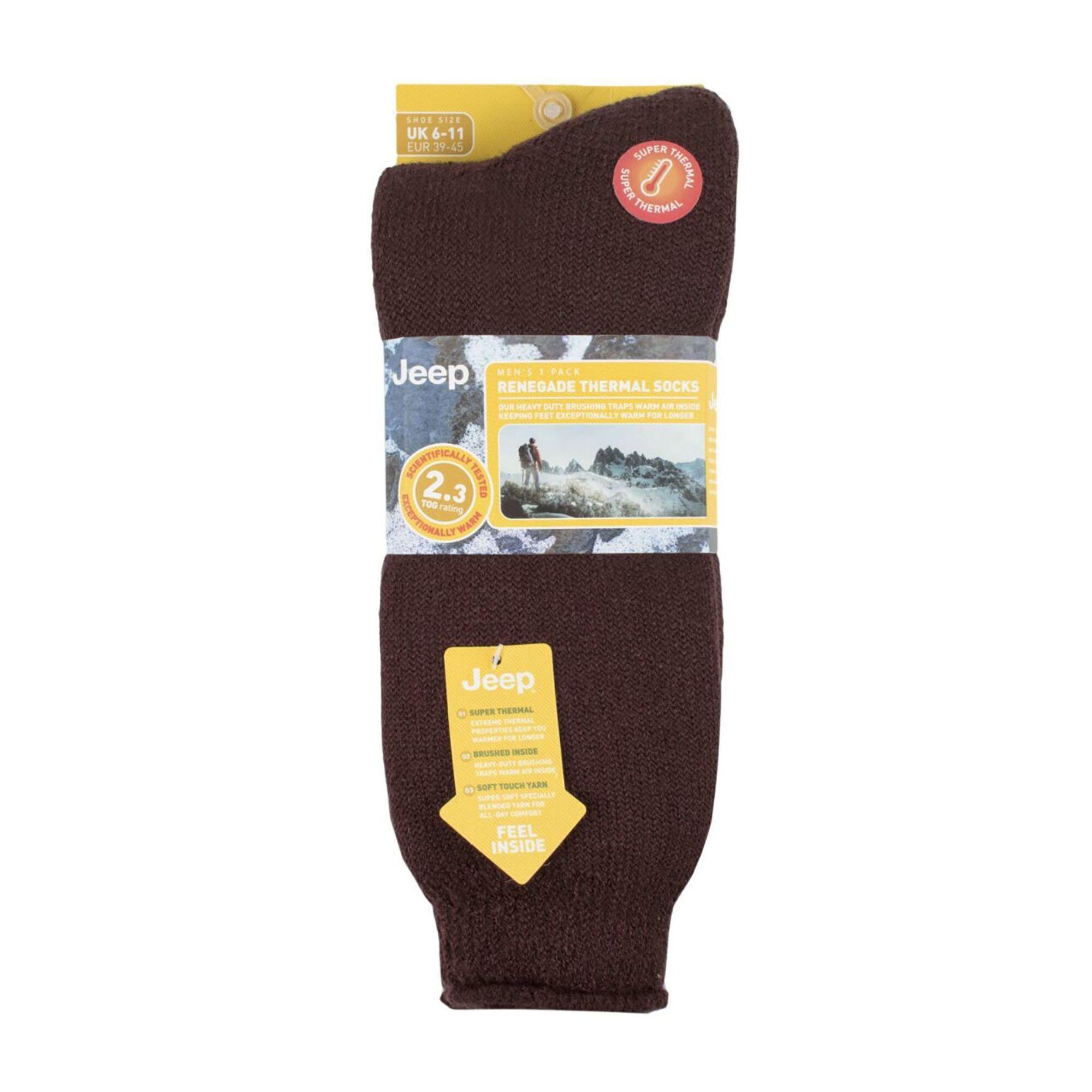 Chaussettes thermiques durables pour hommes 2/4