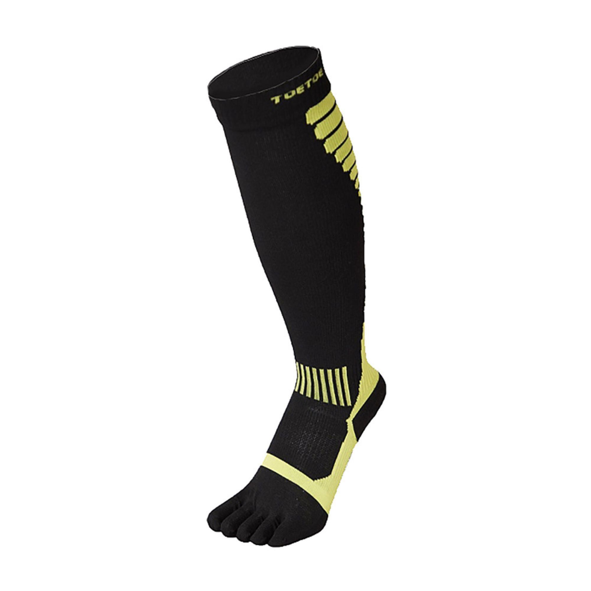 1 Pack Mens & Ladies Sports Compression Knee High Toe Socks TOETOE