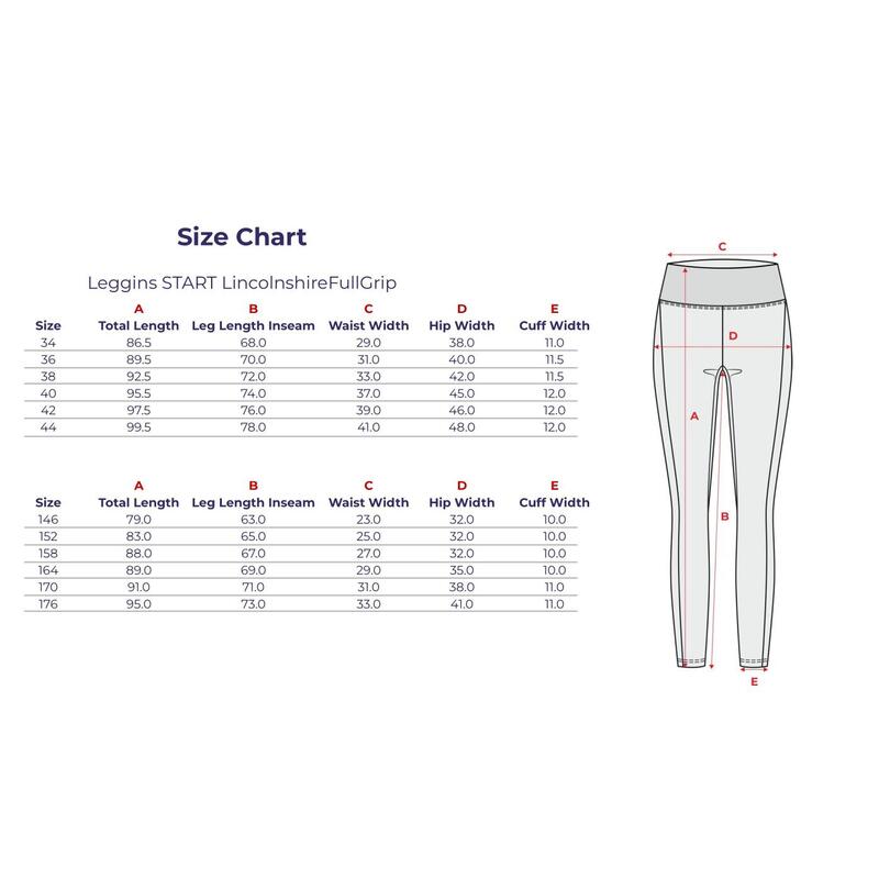 START LincolnshireFullGrip leggings per giovani