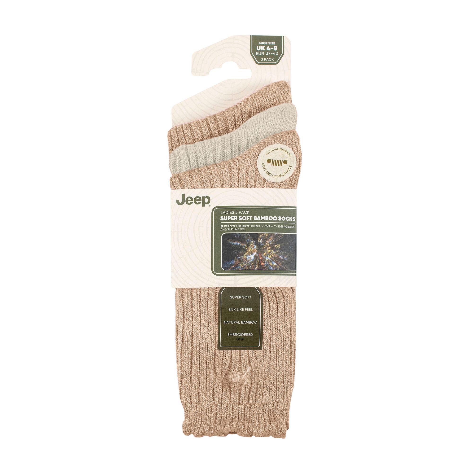 Lot de 3 paires de chaussettes en bambou super douces pour femme 2/4