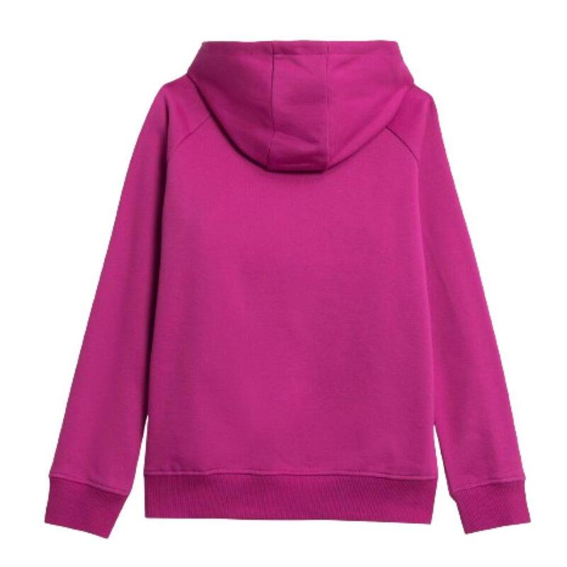 CAMISOLA COM CAPUZ MENINA Algodão 4F. TSWSF638 Dark pink