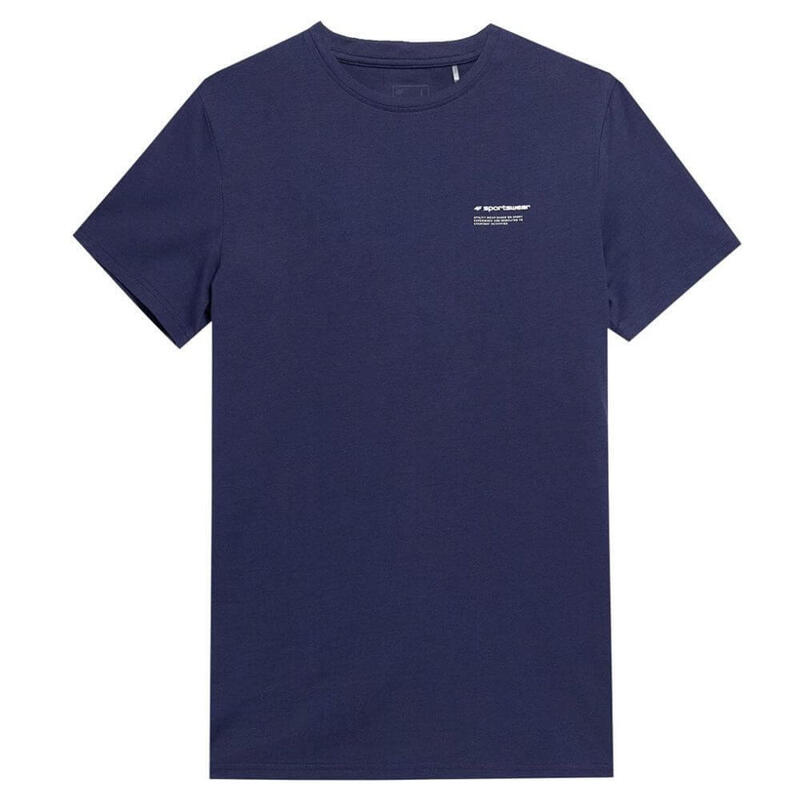 T-shirt de Corrida Respirável Homem 4F TTSHM300. Azul