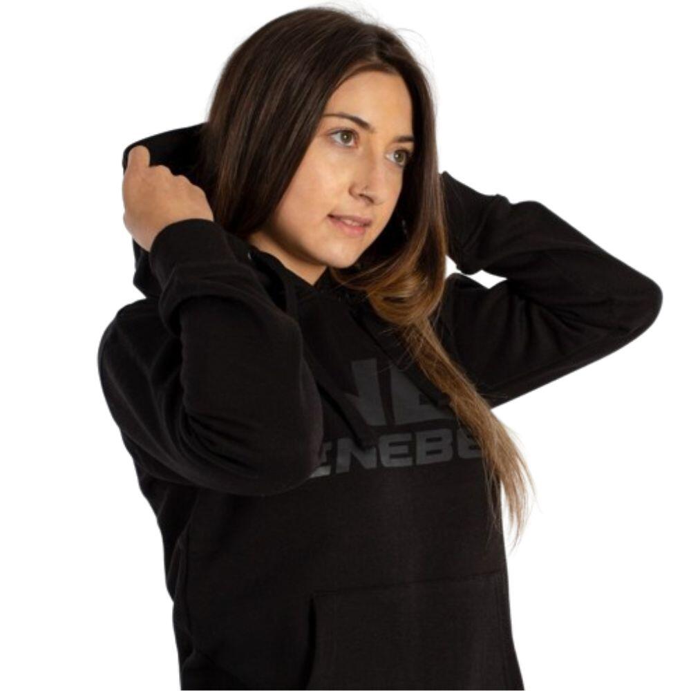 Camisola com capuz desportiva e pádel Mulher ENEBE CULMEN. Preto 3/5