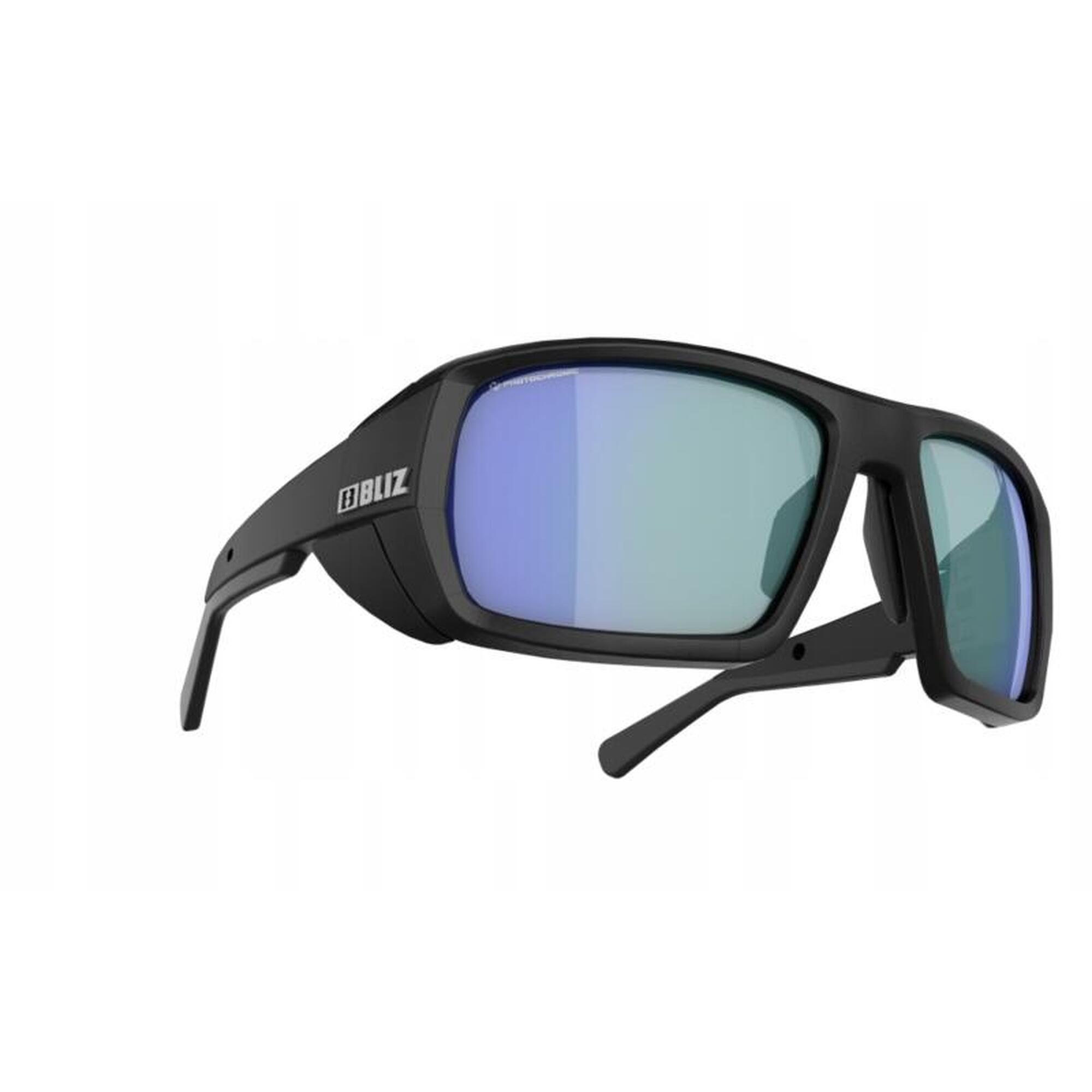 Okulary przeciwsłoneczne sportowe Bliz Peak Nano Optics Photochromic Black