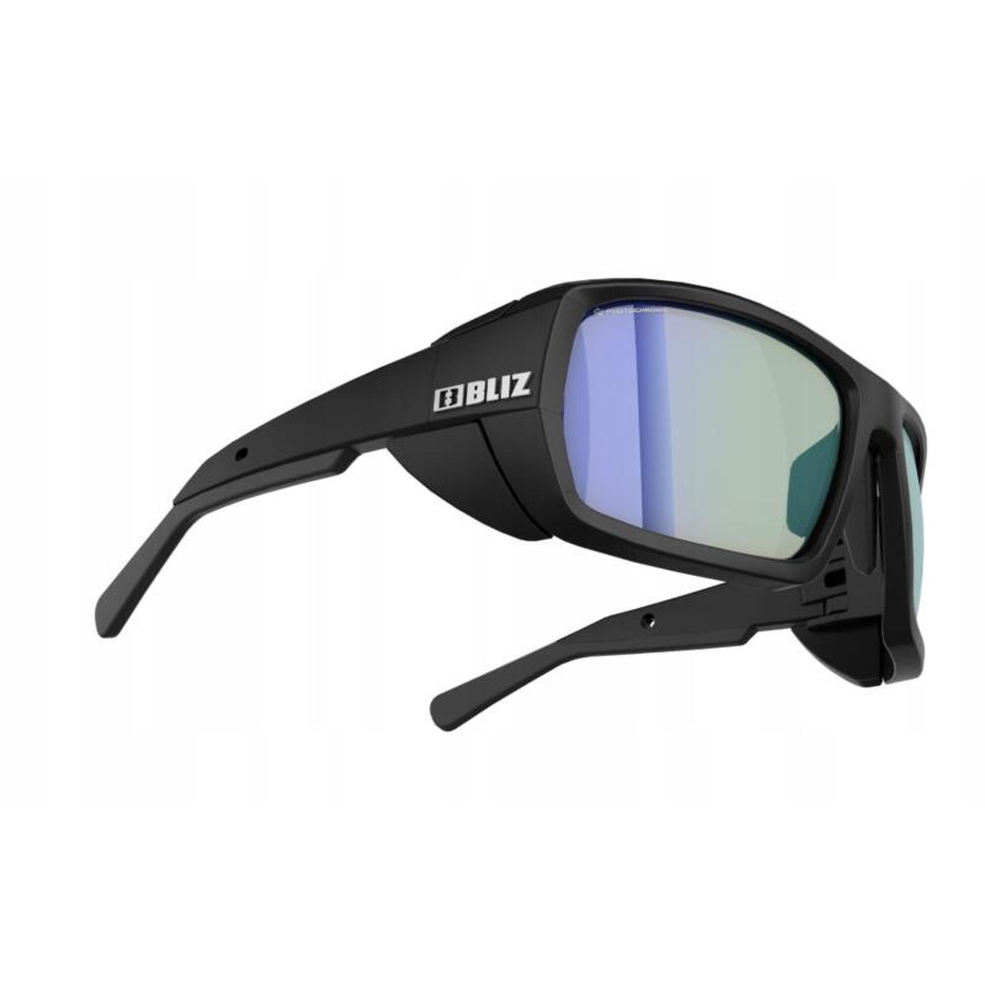 Okulary przeciwsłoneczne sportowe Bliz Peak Nano Optics Photochromic Black