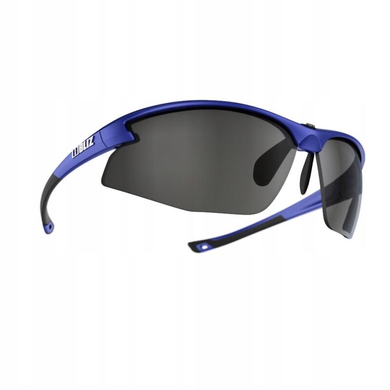 Okulary przeciwsłoneczne rowerowe Bliz Motion Matt Metalic Blue M5