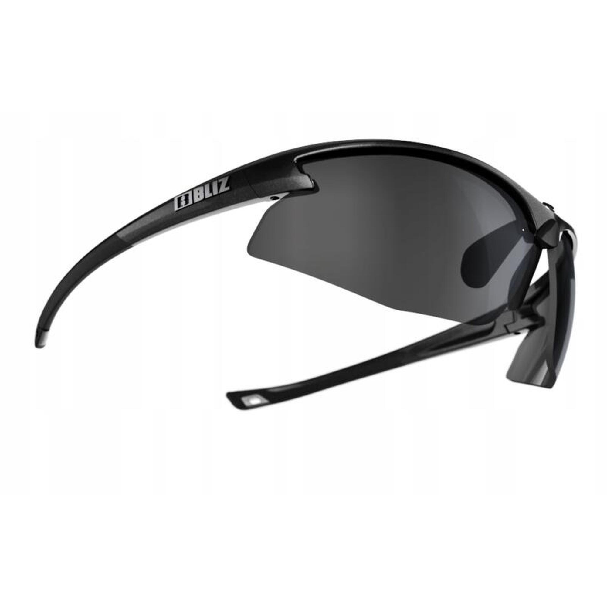 Okulary przeciwsłoneczne rowerowe Bliz Motion Metalic Black