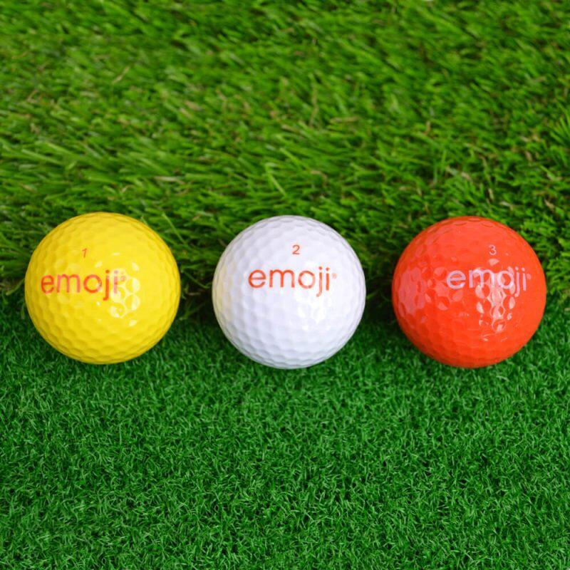 Official Emoji Novelty Fun Golf Balls (Pack of 12) 3/3