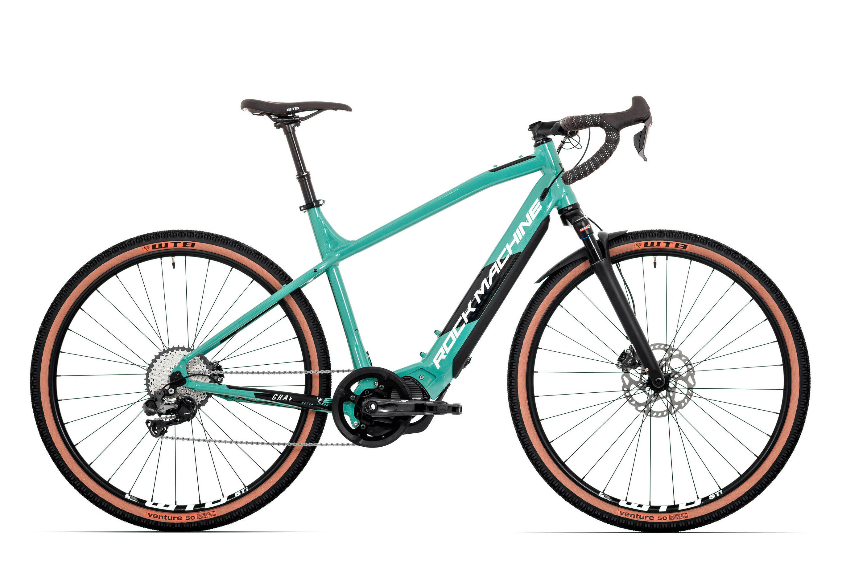 ROCKMACHINE Bicicleta Eléctrica de Gravel Rock Machine