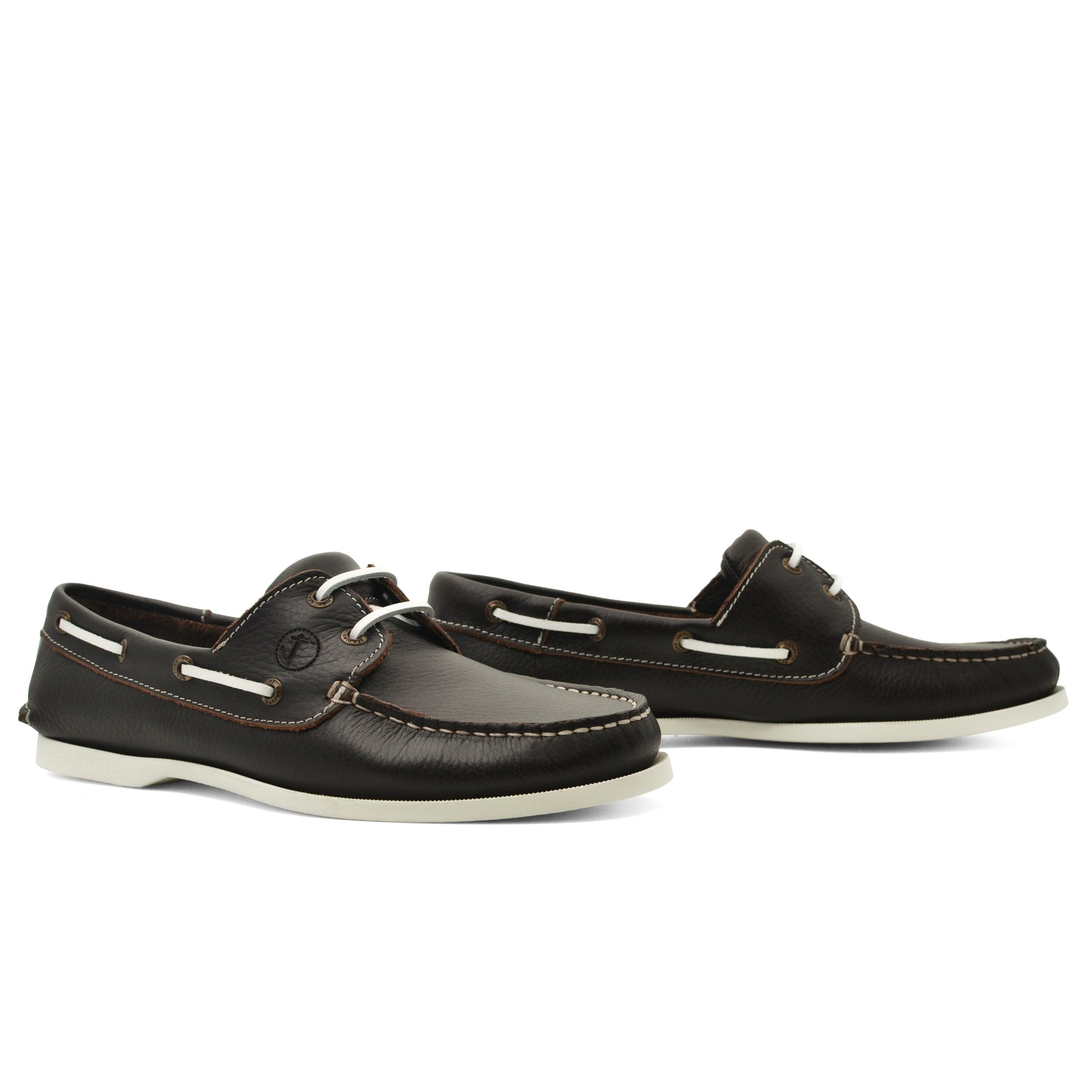 Zapatos Náuticos Seajure Balos Hombre Marrón Cuero 3/5