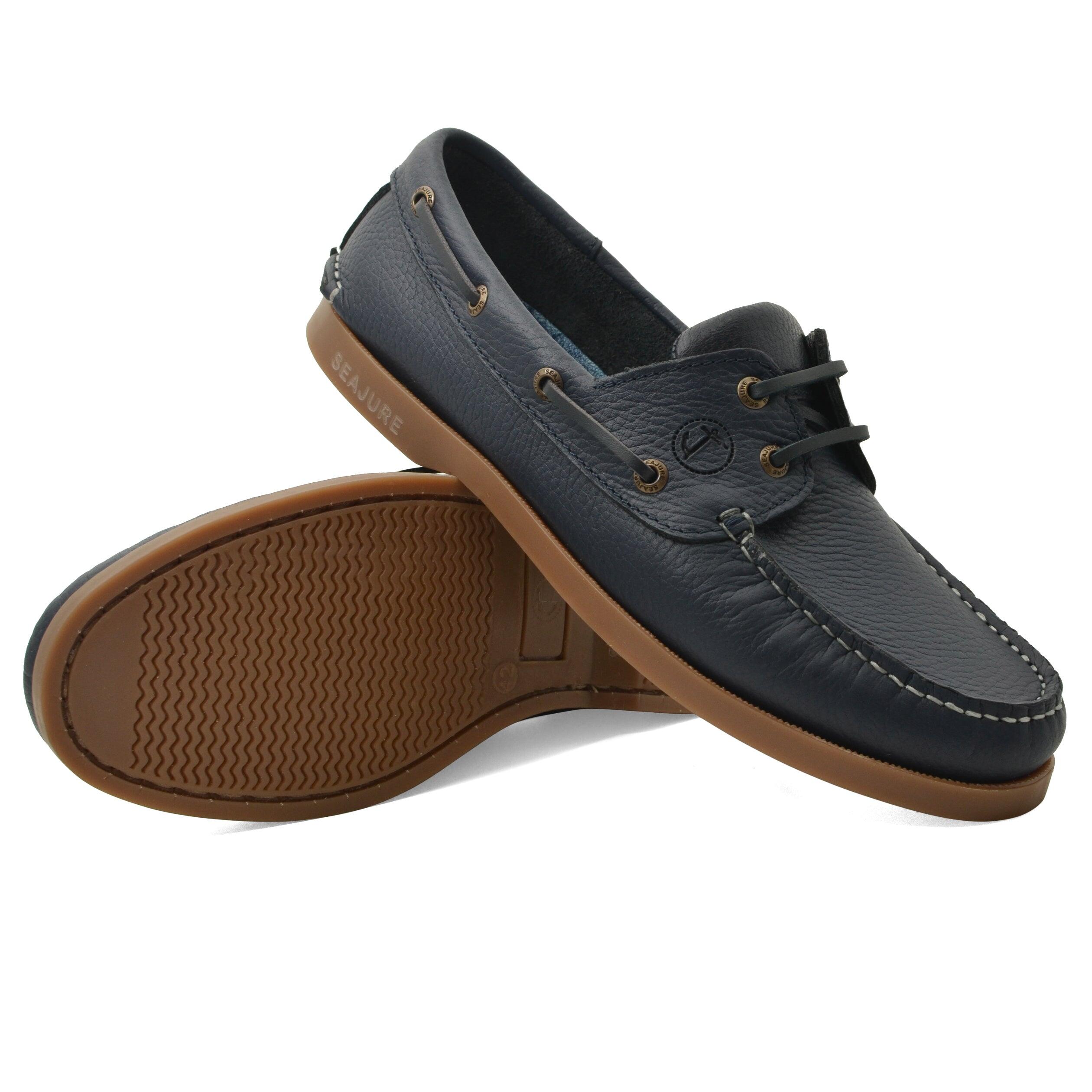 Chaussures Bateau Norte Homme Bleu Marine Cuir 2/5