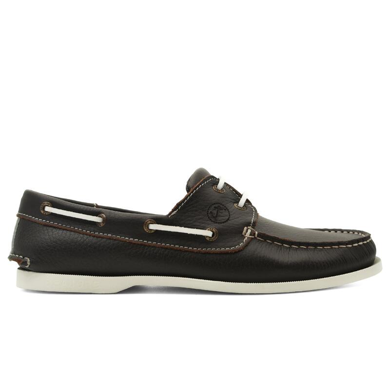 Chaussures Bateau Balos Homme Marron Cuir