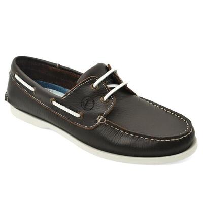 Bootschoenen balos heren bruin leer