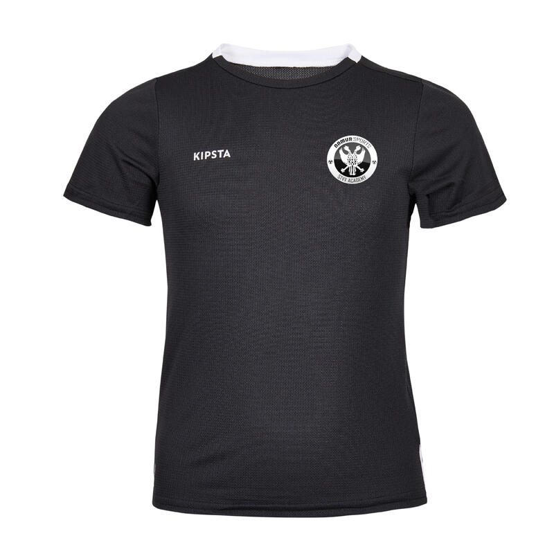 Namur Sports academy maillot de football manches courtes noir enfant