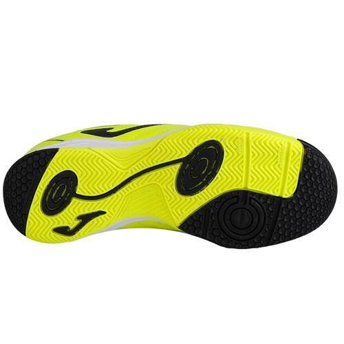 Chaussures Futsal Enfants Joma Toledo Jr 24 IN Jaune Fluo 4/4