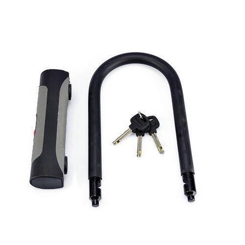 Cadenas pour vélo U-lock 448 ART4 180 x 245 mm Noir