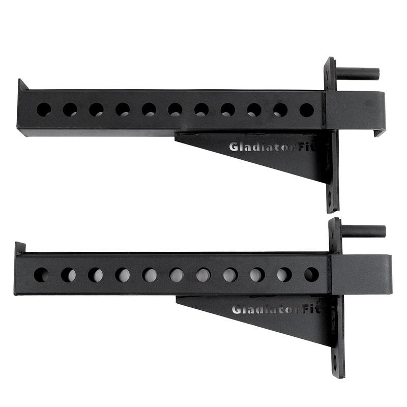 Supports de sécurité 70cm "Safety Arms" pour rack (lot de 2) | 2.5 CM