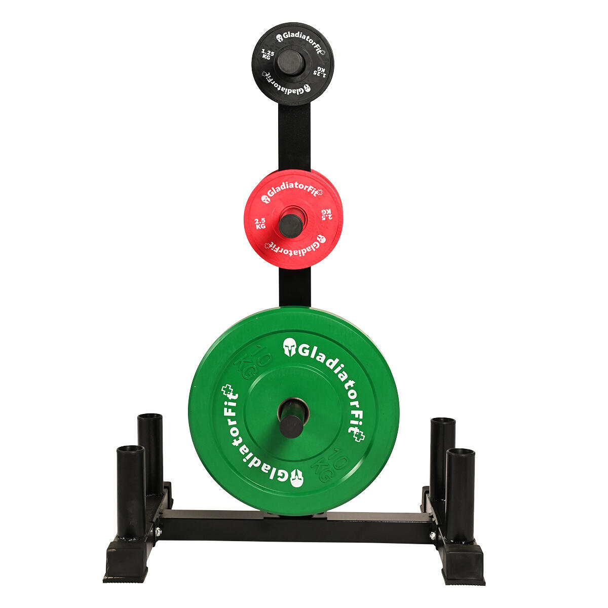 Rack de rangement musculation acier Ø 50 mm 67x62x133 cm Noir 2/5