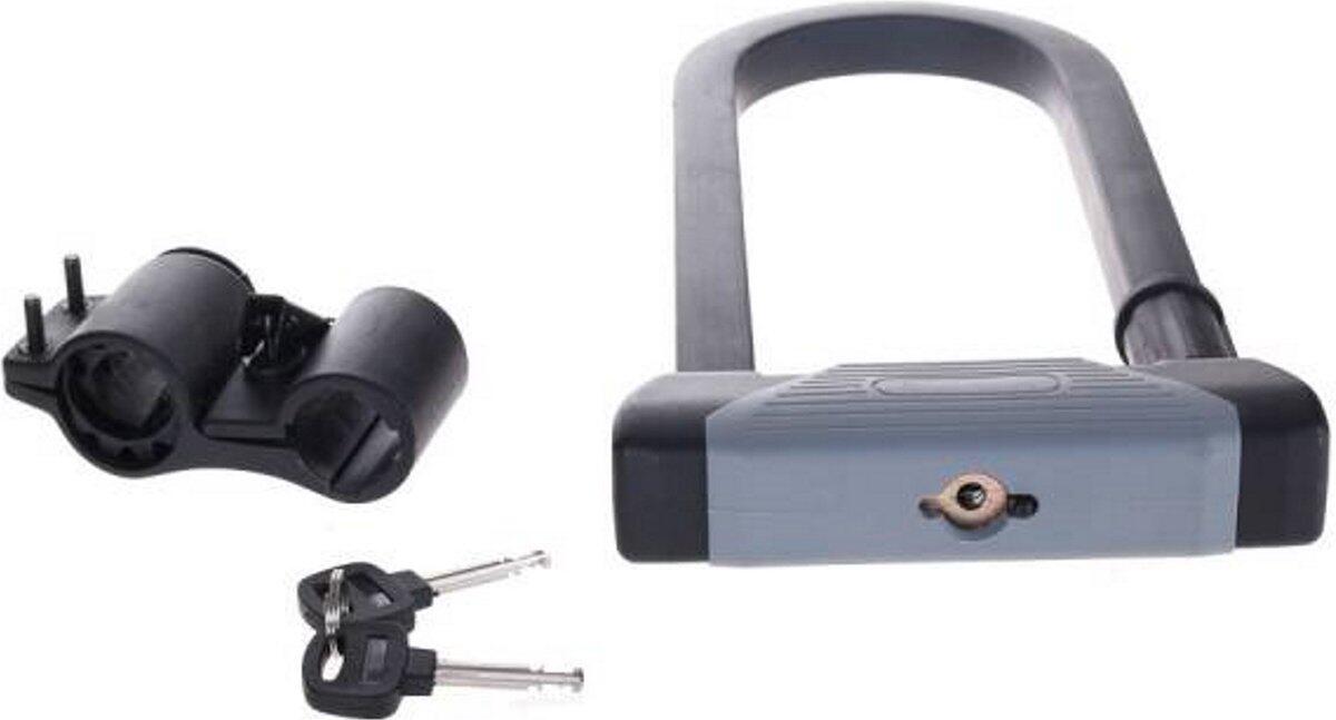Cadenas de vélo U-lock 553 167 x 330 mm Noir 4/7