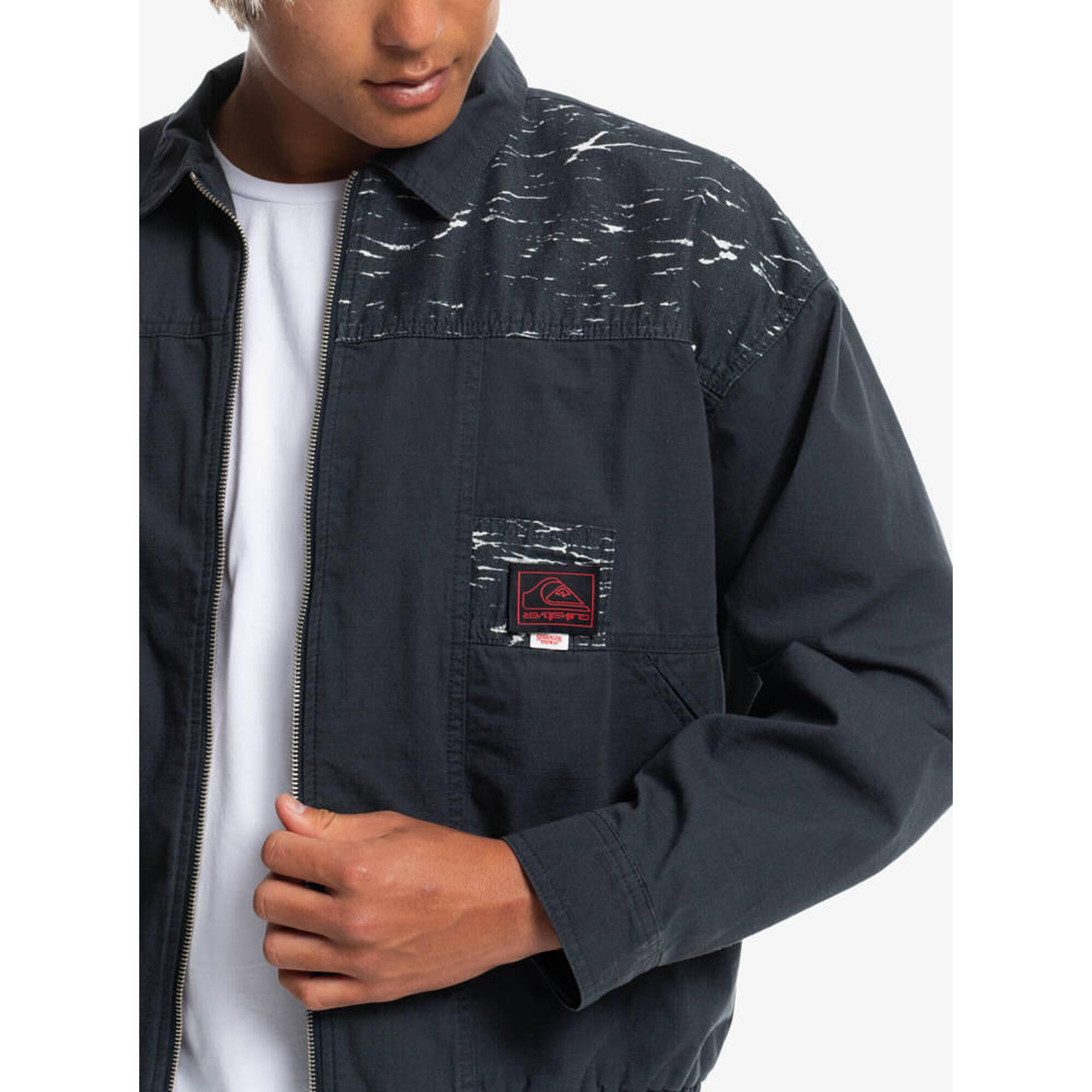 Quiksilver x Stranger Things Chaqueta Upside Down Wind para hombre