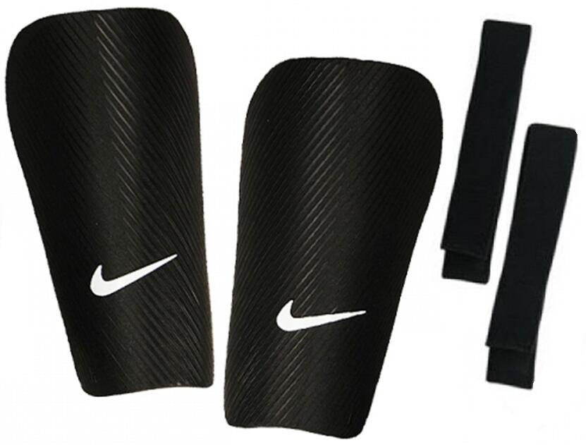 Nike J CE Unisex Voetbalschouderbeschermers Zwart/Wit M 2/5
